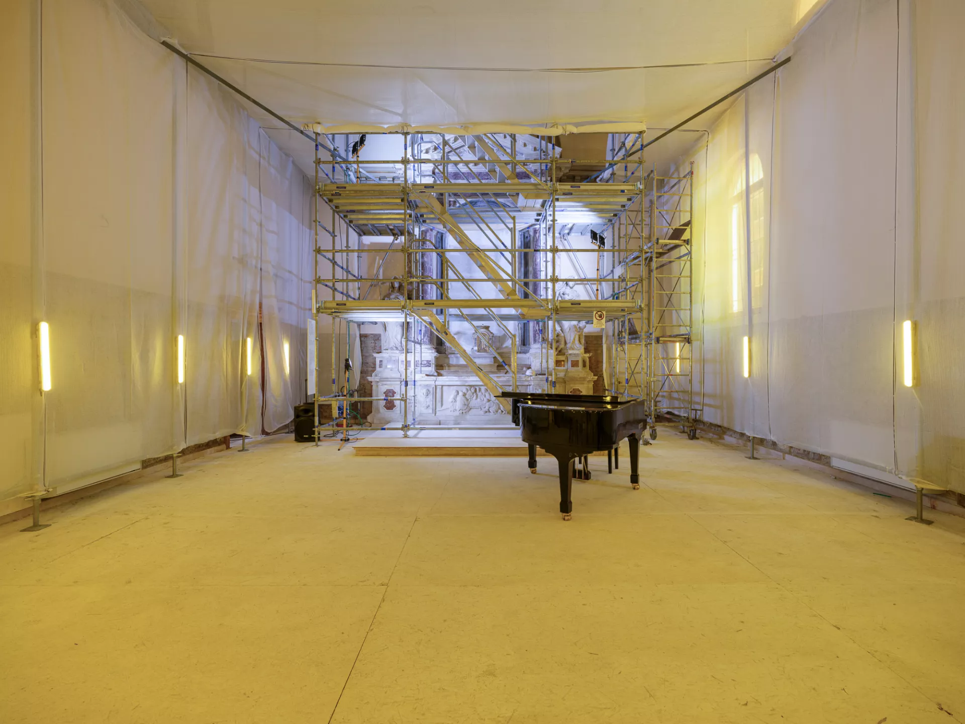 The Holy See pavilion titled "Opera Aperta" Credit: Andrea Avezzù/ La Biennale di Venezia