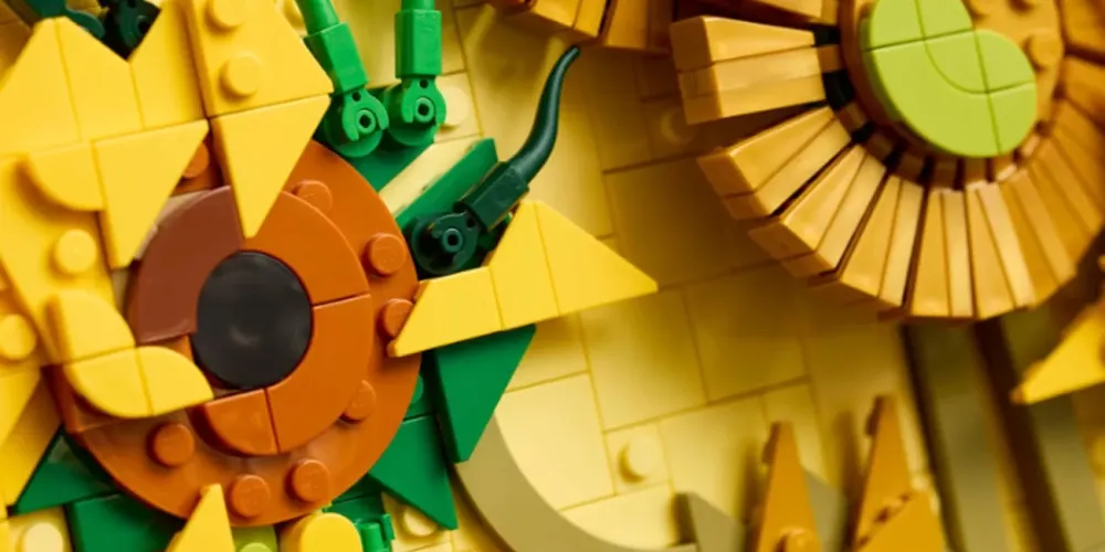 Muzeul Van Gogh prezintă versiunea din piese Lego a tabloului „Sunflowers”